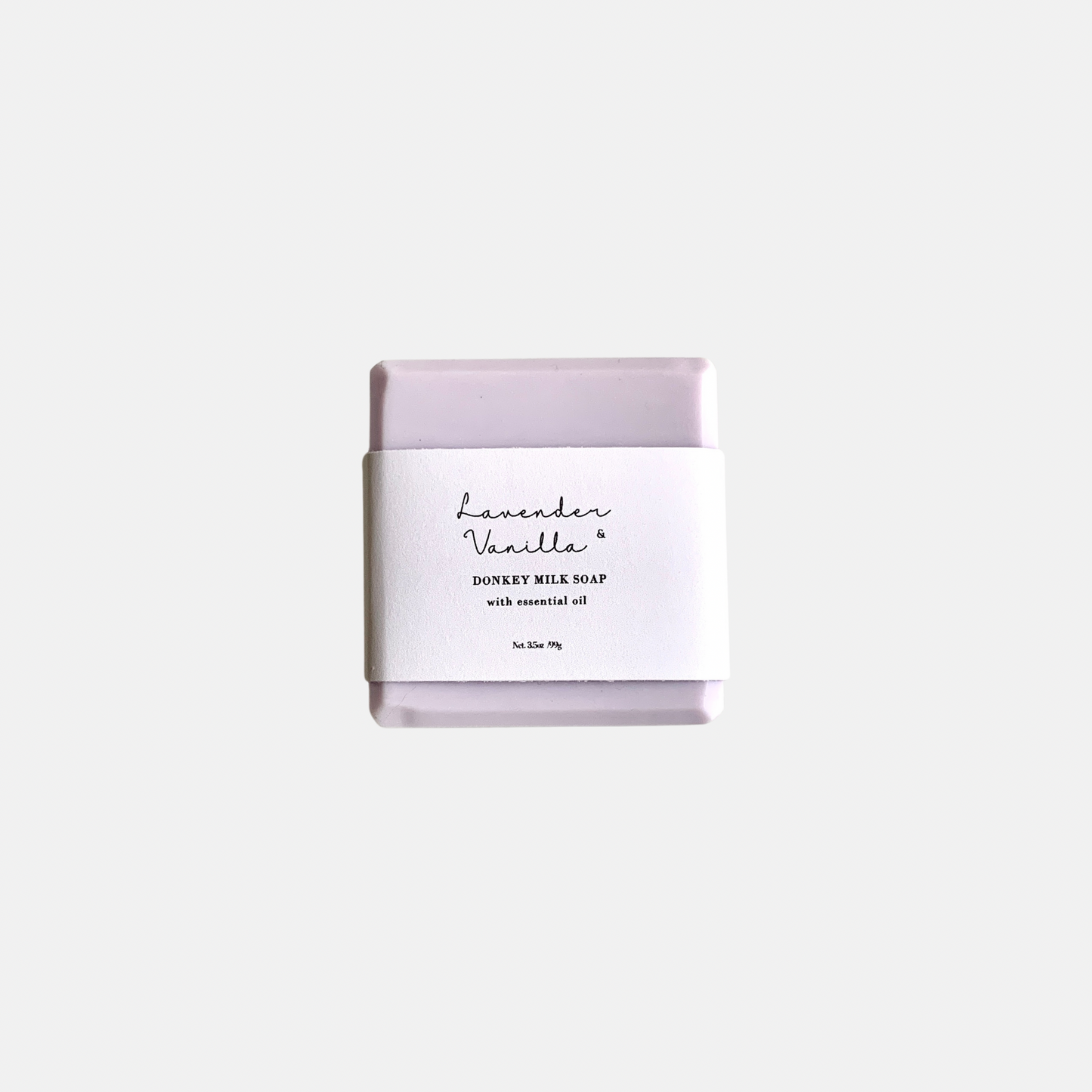 Calming Lavender & Vanilla Donkey Milk Soap - Luxury 4oz Relaxation Bar