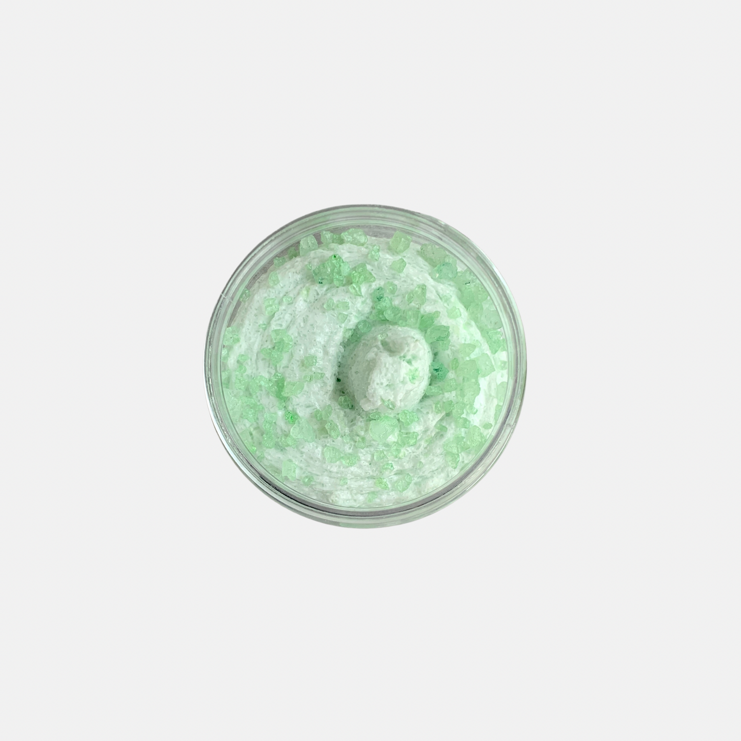 Energizing Mint & Eucalyptus Epsom Salt Scrub - Foaming Whipped Aromatherapy Body Scrub