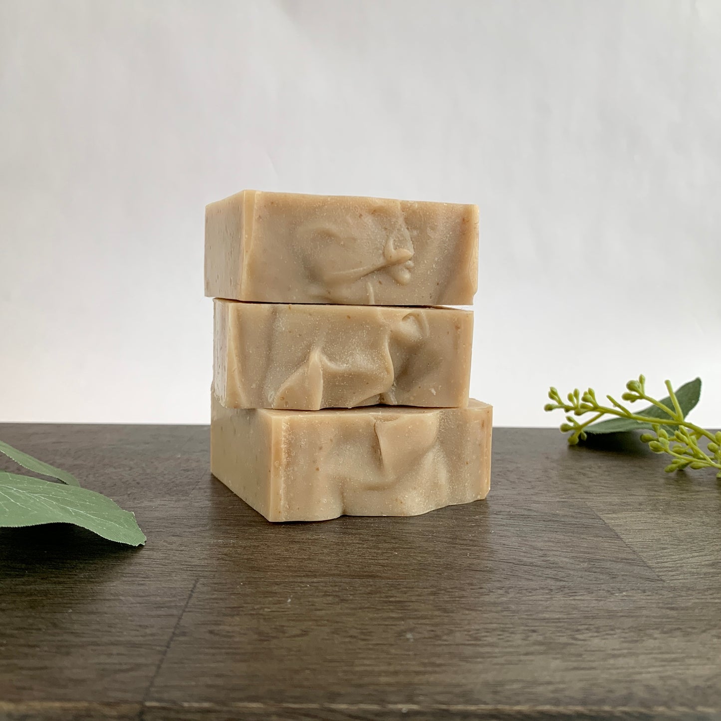 Tropical Toasted Coconut & Oatmeal Soap - Nourishing Vegan Bar with Sunflower Oil