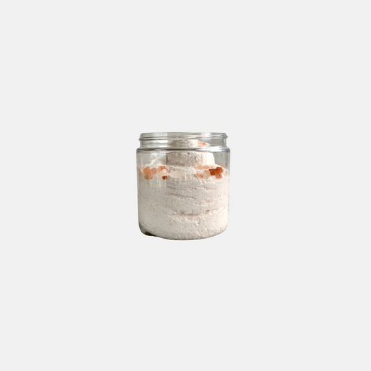 Luxurious Calla Lily Salt Scrub - Himalayan Pink Salt & Epsom Salt with Whipped Bath Butter