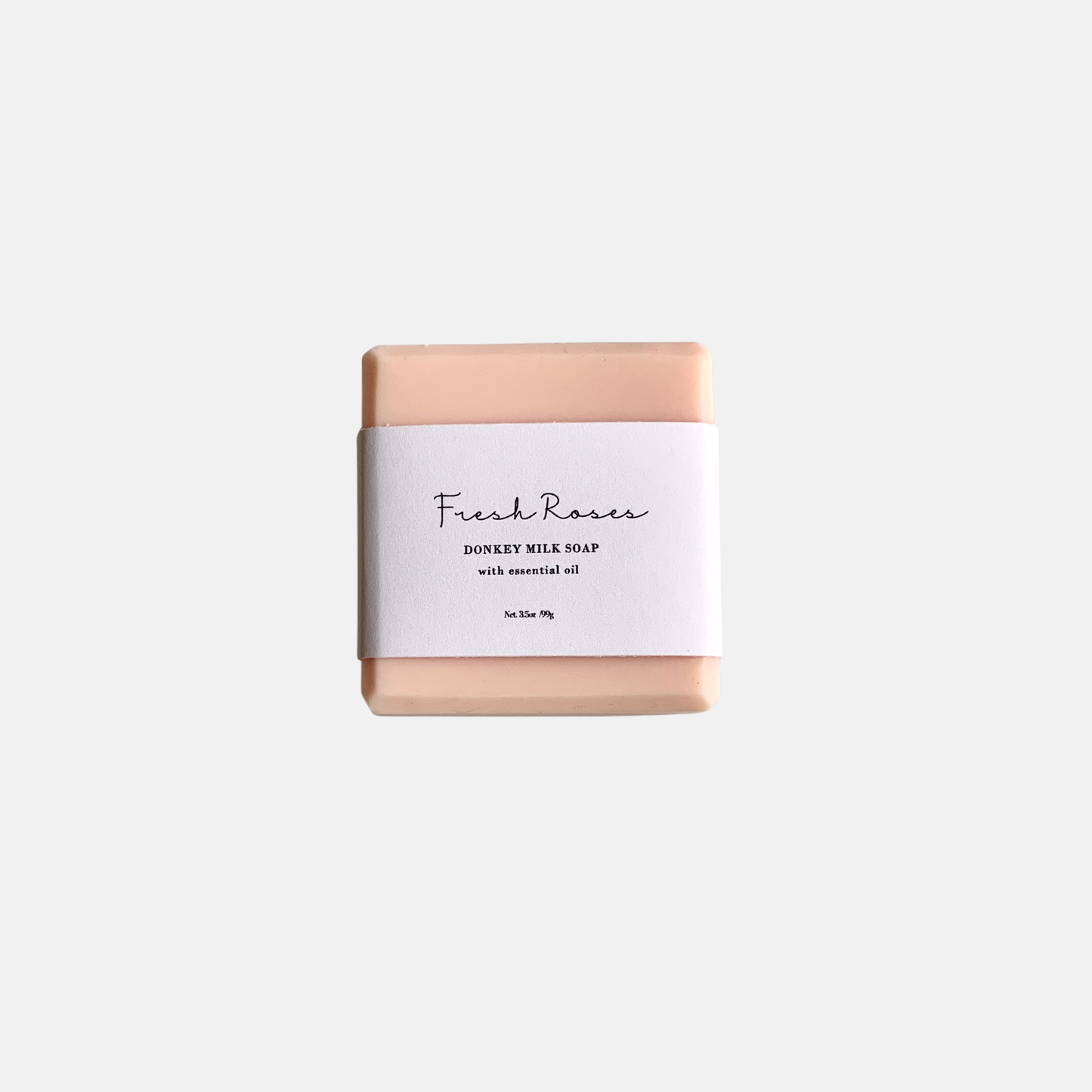 Luxurious Rose & Donkey Milk Soap - Handcrafted 4oz Moisturizing Bar