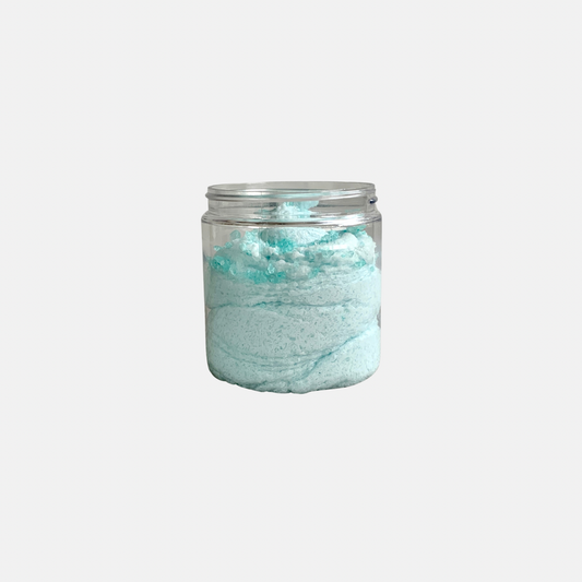 Refreshing Ocean Breeze Epsom Salt Scrub - Foaming Whipped Body Scrub for All