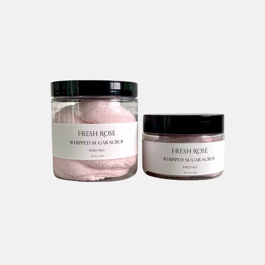 Two jars sugar scrub