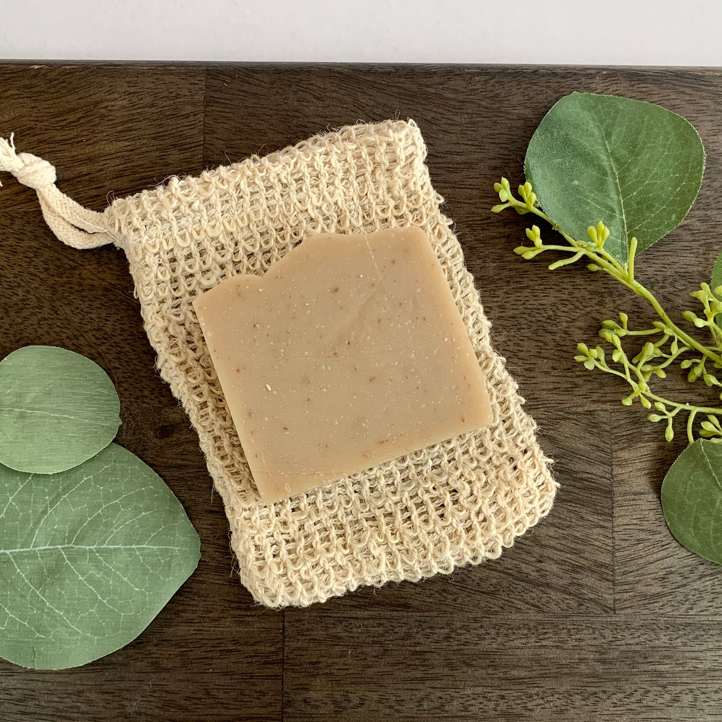 Tropical Toasted Coconut & Oatmeal Soap - Nourishing Vegan Bar with Sunflower Oil